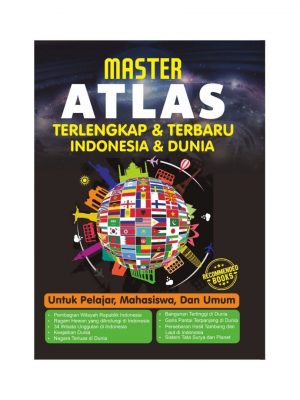 BUKU MASTER ATLAS TERLENGKAP & TERBARU INDONESIA & DUNIA