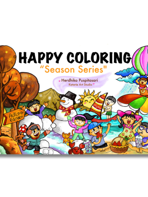 Buku Mewarnai : Happy Coloring “Season Series”