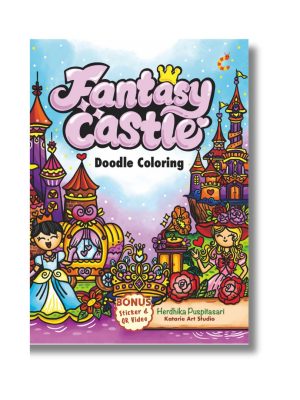 Doodle Coloring: Fantasy Castle
