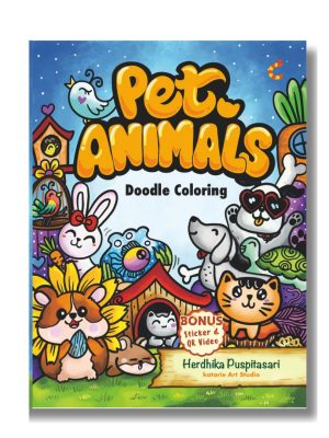 Doodle Coloring: Pet Animals